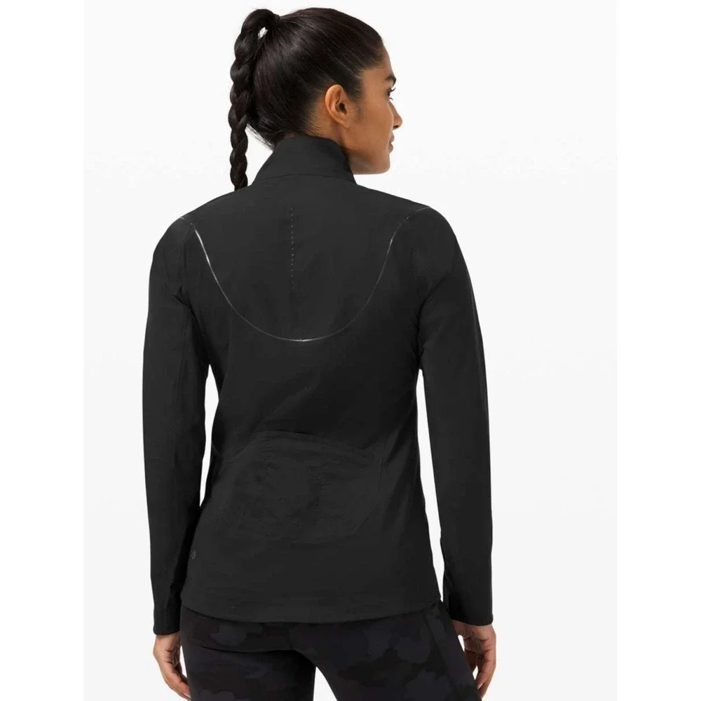 Lululemon Black Swiftly Tech Running Jacket Women's Size 12